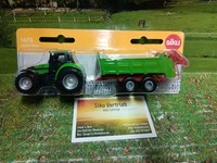 Siku Blister Art.Nr.:1673 - Deutz Mit Universalstreuer,Siku Blister,Neu In Ovp