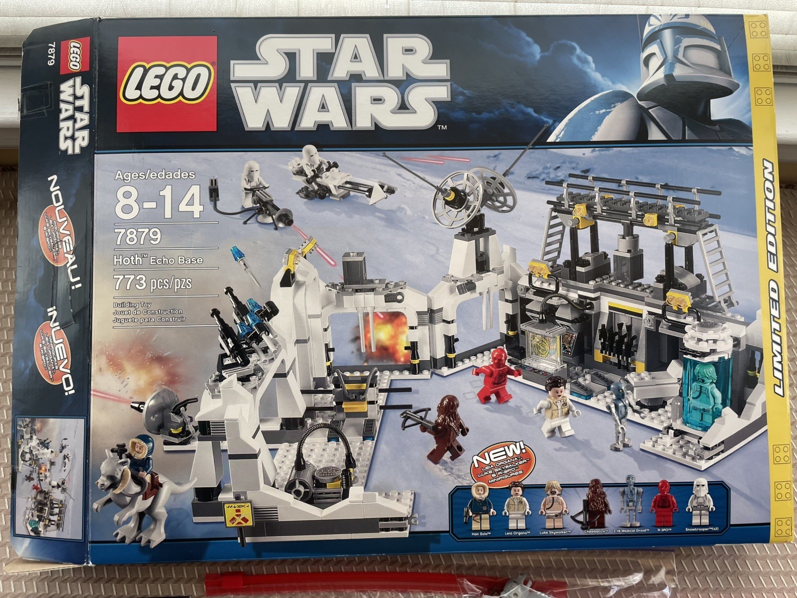 LEGO Star Wars Hoth Echo Base 7879 100% Complete Set w/ all Minifigs & Manuals