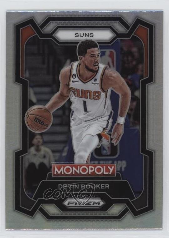 2023-24 Panini Prizm Monopoly Silver Prizm Devin Booker #72 11h3