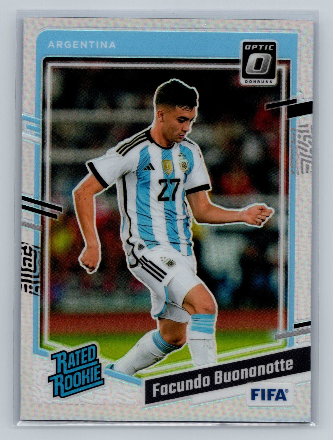 Facundo Buonanotte 2023-24 Donruss #193 Optic Holo Argentina