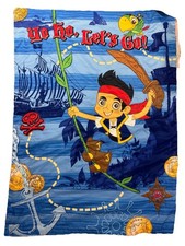 Disney Jake and the Neverland Pirates Crib Size Toddler Comforter Blanket