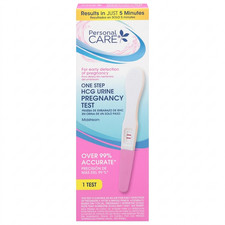 Personal Care One Step HCG Urine Pregnancy Test 1 Test