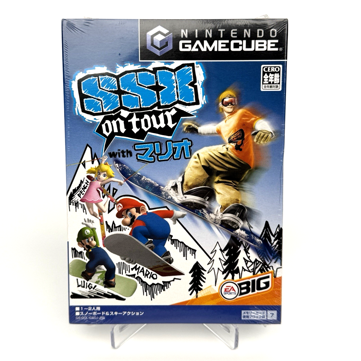 New Sealed SSX on Tour with Mario Nintendo Gamecube Japanese
