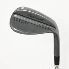 Cleveland Rtx Rtx6 Zip Core Black Satin Wedge Dynamic Gold Ht 58-10 Shaf F4M55
