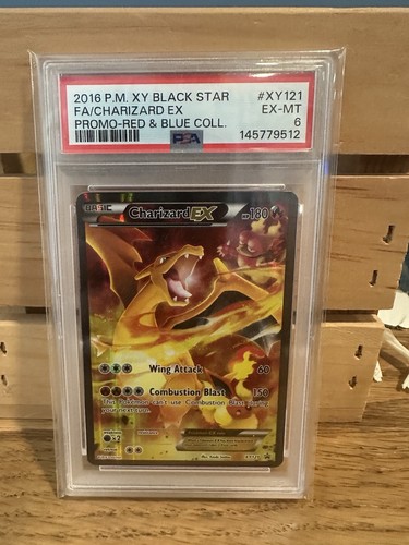 Charizard-EX graded PSA 6 for sale on eBay