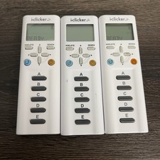 Lot of 3 iClicker 2 Student Response Remotes ...