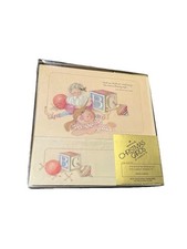 Vtg Hallmark 25 Card Boxed Christmas Cards Match Envelopes Santa s Busy Night