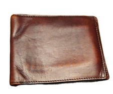 Bosca 12 Pocket Credit Card Wallet Old Leather Dark Brown