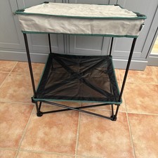 Cooling Elevated Dog Bed Outdoor with Canopy
