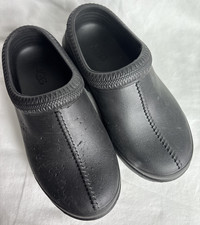 UGG Tasman X Black Waterproof Clog Slip On Rain Shoes Women's US 5 No Socks READ