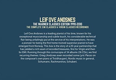 Leif Ove Andsnes - Complete Warner Classics E - CD - H23z