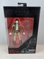 STAR WARS THE BLACK SERIES 3.75    CAPTAIN CASSIAN ANDOR ROGUE ONE ACTION FIGURE