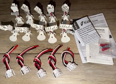 Set Of 5 Kidde KA-F2 KA-B2 Quick Convert Adapter Harness For Smoke Alarm