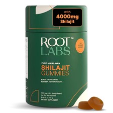 Root Labs Alpha Gummies  4000 mg Pure Himalayan Shilajit  60 Gummies