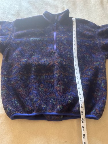 Columbia Pullover Women’s Small Multicolor Fleece Vintage 90s USA Outdoors - Picture 11 of 12