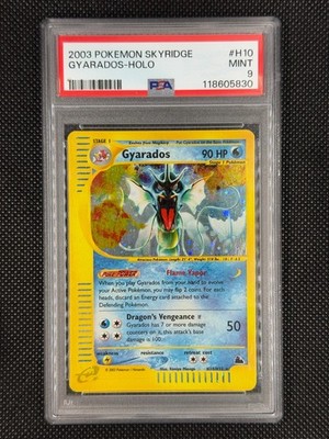 2003 POKEMON SKYRIDGE #H10 GYARADOS-HOLO PSA 9 | eBay