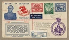Australia 1946 RGSAQ St. George Registered Peace Set FDC Cover - J. Stapleton NZ