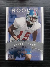 2003 Upper Deck Sweet Spot #163 DAVID TYREE NY Giants Rookie RC #d/675 Free Ship