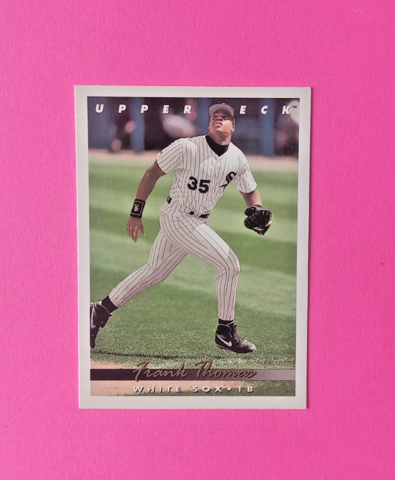 1993 Upper Deck Baseball Frank Thomas ( White Sox ) #555 ( NRMT-NMMT )