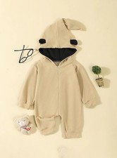 NEW Nightmare Before Christmas Oogie Boogie Baby Toddler Fleece Jumpsuit Costume