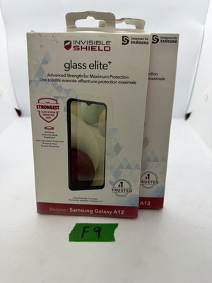 2x ZAGG Invisible Shield glass elite+ Screen Protector Galaxy A12 F9