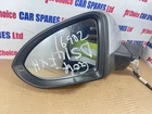 VW Golf HATCHBACK MK7 2014 Passenger Side Electric Door Mirror E1021277