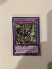 Yugioh Ace Spades Speculation BLTR-EN039 Secret Rare 1st Ed NM
