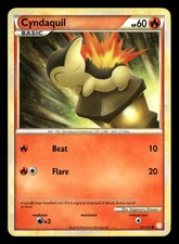 Cyndaquil HeartGold SoulSilver 61/123 LP Pokémon TCG on eBay