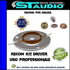BOBINA DI RICAMBIO TWEETER DIAFRAMMA SPILLO recon kit HERTZ STAUDIO SPL hifi car