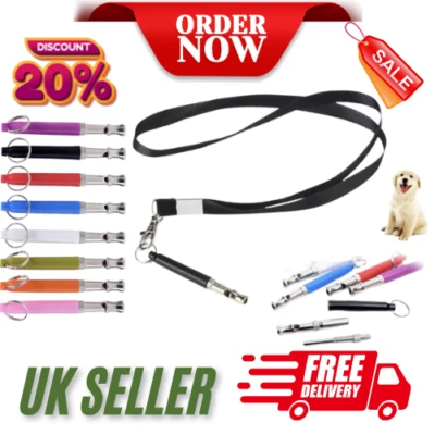 ULTRASONIC Silent Recall DOG TRAINING WHISTLE STOP BARKING