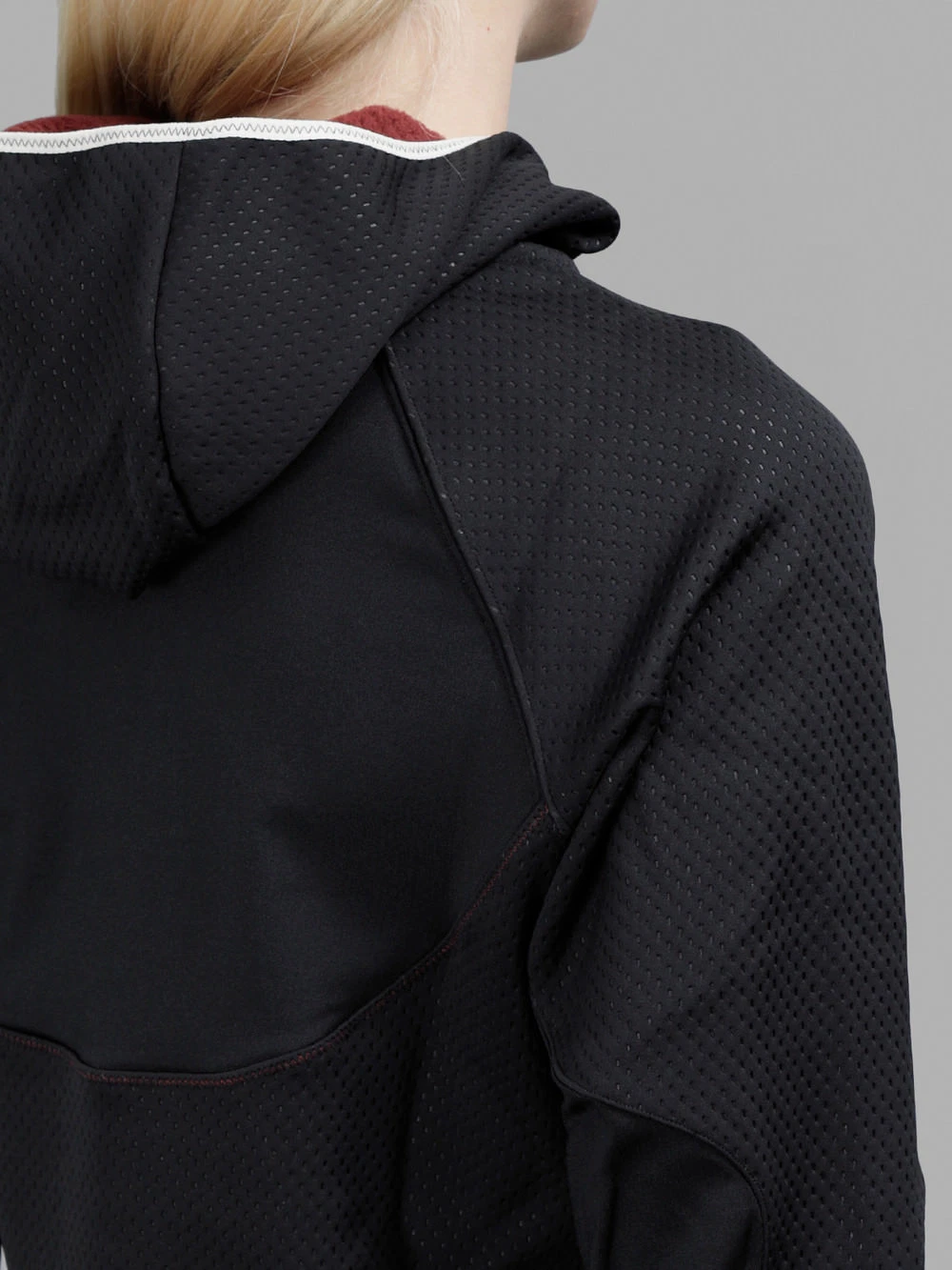 Felpa con cappuccio NikeLab x Undercover Gyakusou in pile TAGLIA SCEGLI 910881 010 felpa con cappuccio