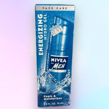 NEW Nivea for Men Energizing Hydro Gel 2.5 oz / 75 ml Face Skin Care NOS