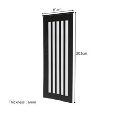 Bi Fold Folding Accordion Door Pvc Panels Room Sliding Divider Bathroom Kitchen
