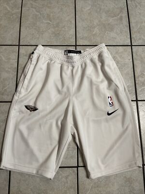 New Orleans Pelicans Nike NBA Dri-Fit Authentics Player Issued Shorts Mens Large