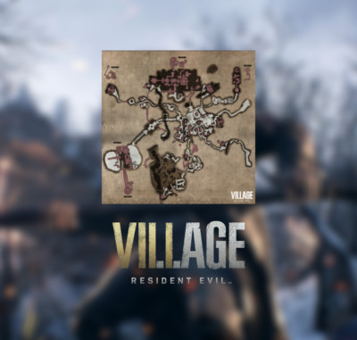 Resident Evil 8 Custom Game Village Map (11 x 11)