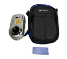 Vintage Sony Cybershot Dsc-P41 4.1Mp Digital Camera w/ Memory and Case Tested