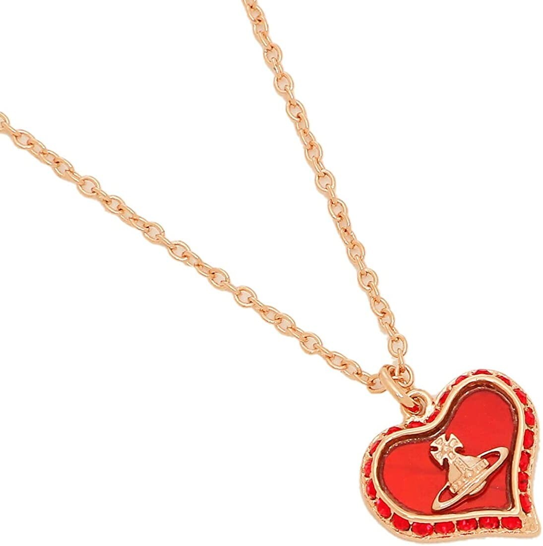 VIVIENNE WESTWOOD necklace accessories PETRA heart pendant VIVIENNE WESTWOOD necklace accessories PETRA heart pendant