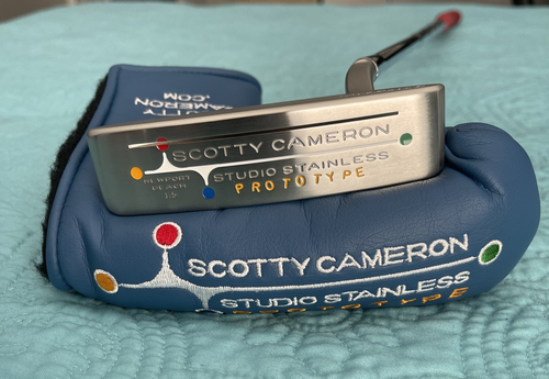 Scotty Cameron Studio Stainless Newport Beach 1.5 Prototype - All Original w/COA