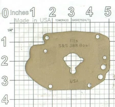 S&S Super E/G Carburetor Float 388 Bowl Gasket Aftermarket fuel bowl gasket USA