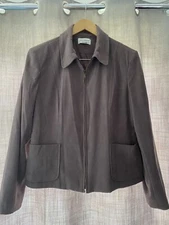 Primark Purple Jacket Size 18 zip up womens