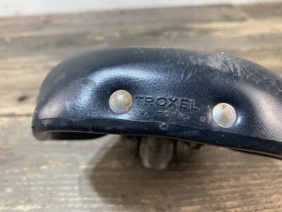 Siège De Vélo Troxel Vintage BMW Gris - Style Old School, Pour Cruiser Ou Custom