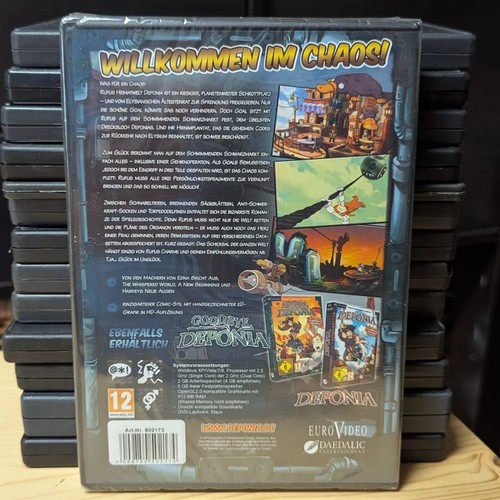 Chaos auf Deponia - PC-Spiel - DVD - limitierte Auflage - NEU/Versiegelt (2012) - Bild 2 von 3