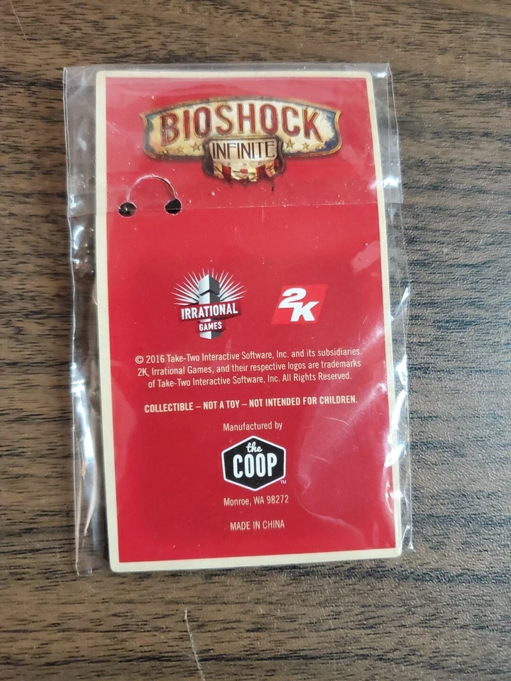 Bioshock Infinite Key Blank Keychain Loot Crate - Image 4 of 4