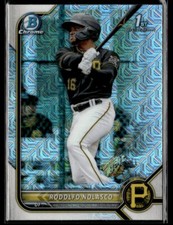 2022 Bowman Chrome Rodolfo Nolasco Mojo 1st Bowman Prospects #BCP-69 Pirates