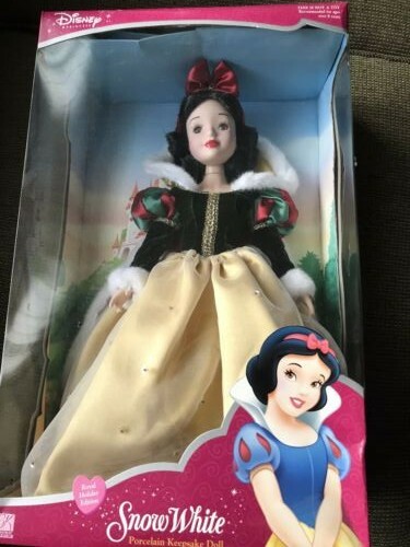 snow white porcelain keepsake doll 2003
