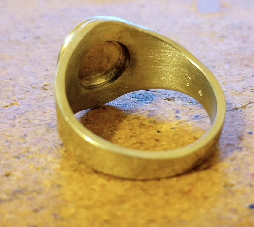 Anillo 2ª División Blindada HELL ON WHEELS Insignia Anillo Ejército de Estados Unidos Foto 4 de 4