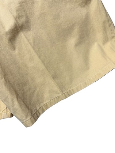 VINTAGE L.L. Bean Shorts Men's Size 42 Yellow Comfort Pocket Outdoors Hiking - Picture 4 of 12