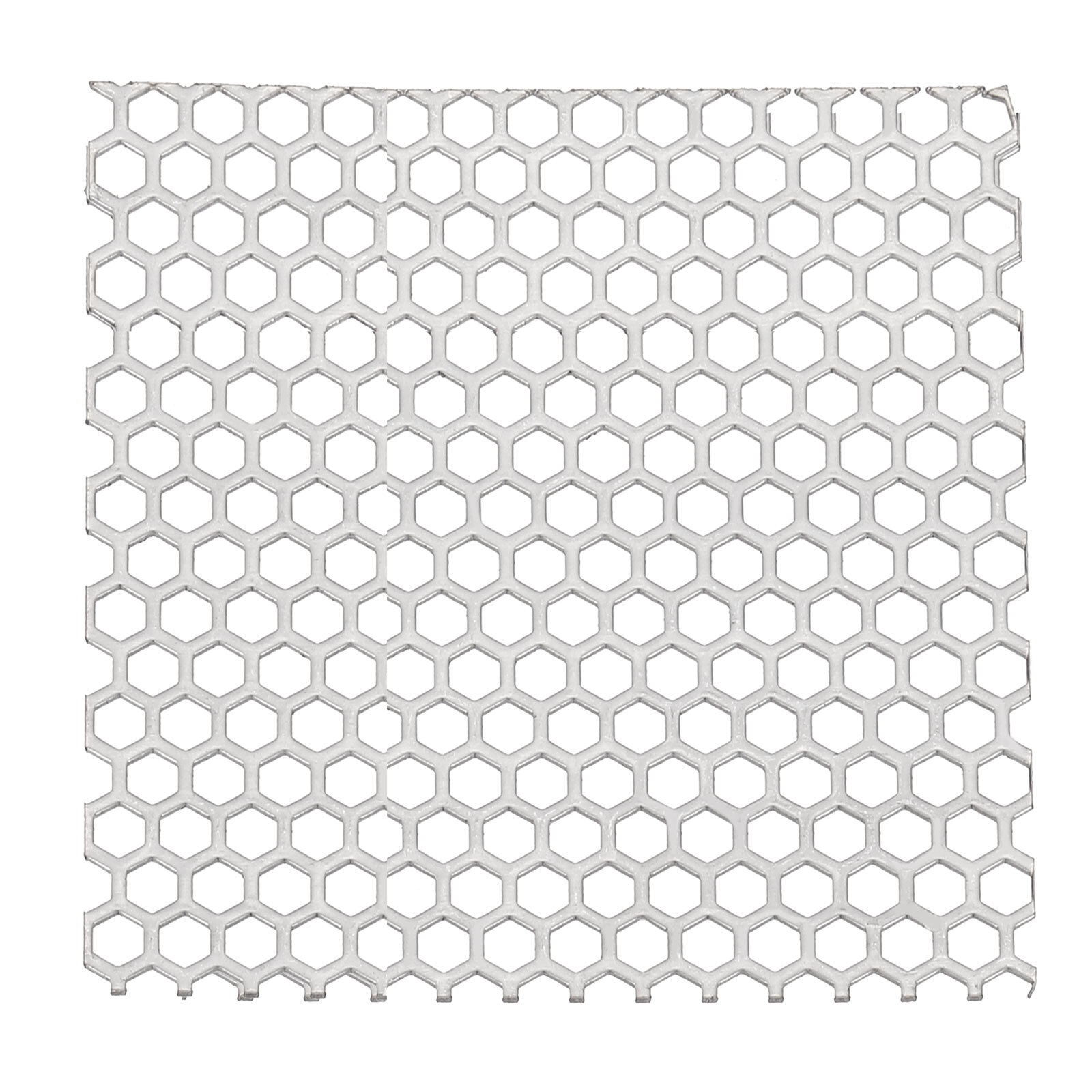 Tole Perforée Acier PATIKIL 7,9" L X 3,9" W Tôles Perforées, 16Ga 0,12" Trou Plaque Plaque Four Perforée