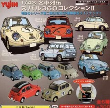 Yujin Hobby Gacha 1/43 Biography Of Famous Car Collection
