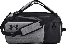 Under Armour Contain Duo Medium Backpack Holdall Grey Gym Travel Training Bag